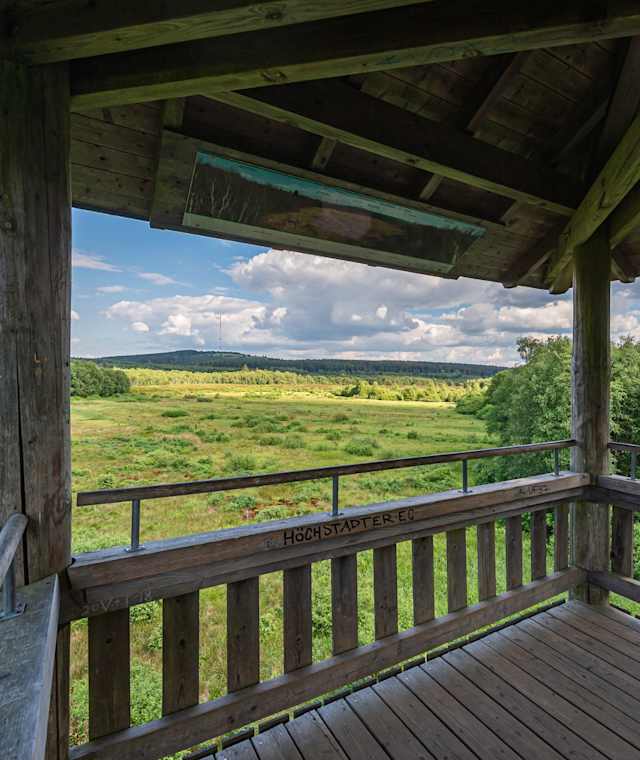 Aussichtsturm im Roten Moor