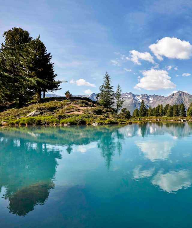 Der wunderschöne Berglisee im Paznaun
