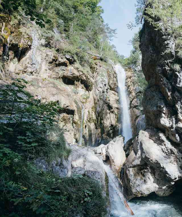 Tschauko Wasserfall in der Tscheppaschlucht
