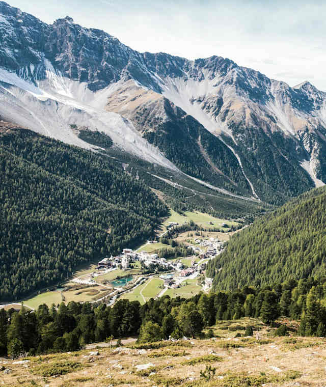 Blick auf Sulden