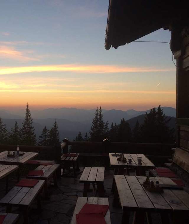 Die Hochlandhütte, erstes Etappenziel