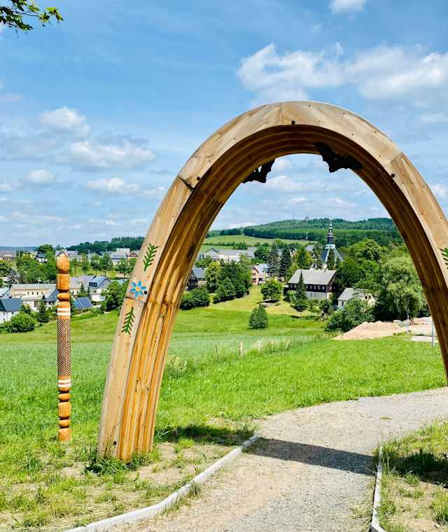 BLOCKLINE Portal "Fledermaus" in Seiffen