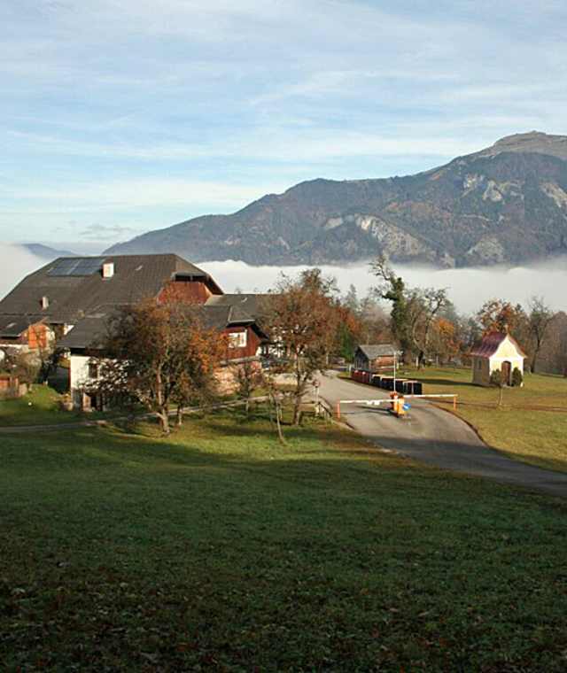 Bleckwand über Vitz am Berg und Bleckwandhütte