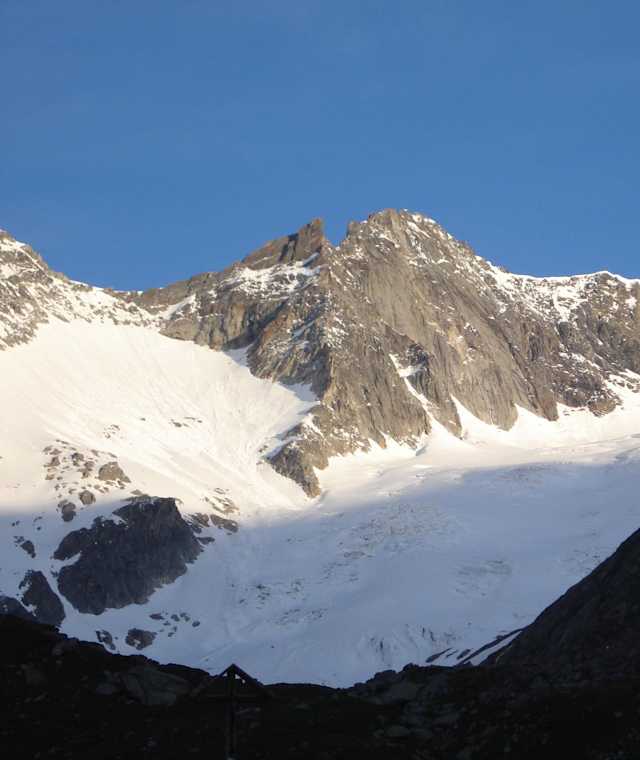 Blick auf den Simonygletscher 