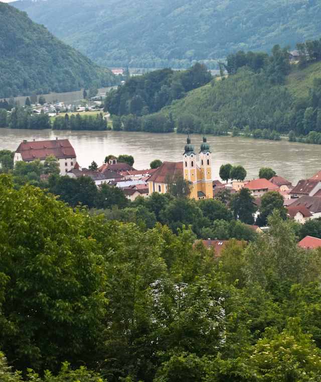 Blick auf Obernzell