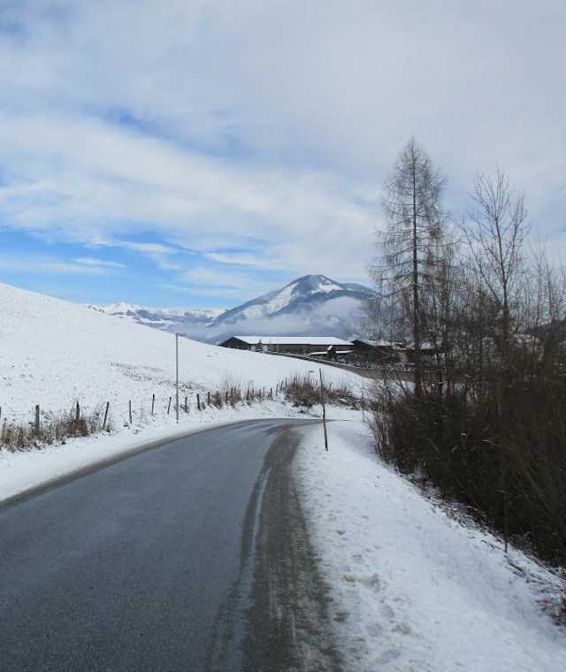Blick beim Rückweg