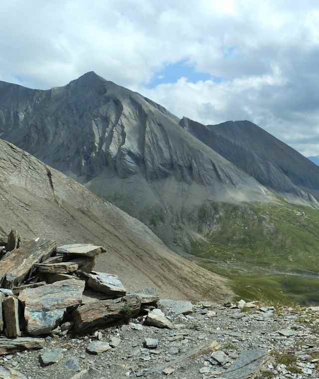 Blick von der Pfortscharte ins Leitertal