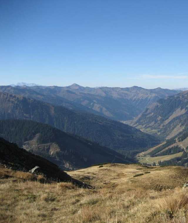 Blick zurück auf den Weg
