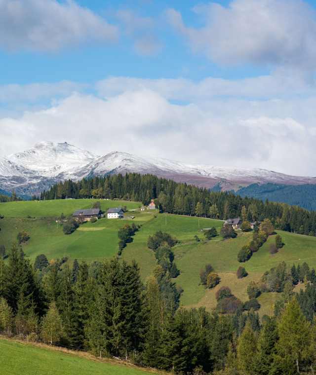 Blick auf den Zirbitzkogel