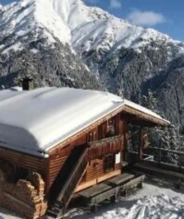 Die urige Brandstattalm im Stubaital