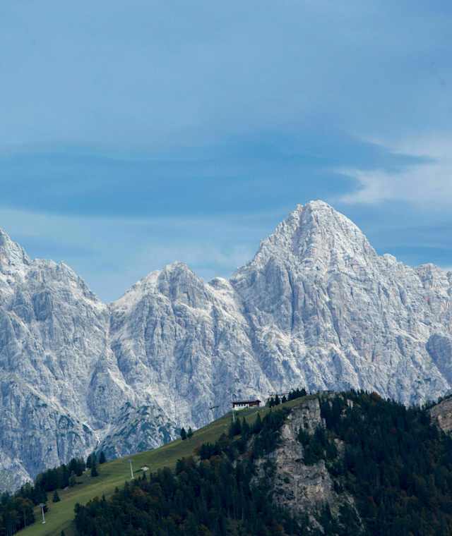 Loferer Steinberge mit Buchensteinwand