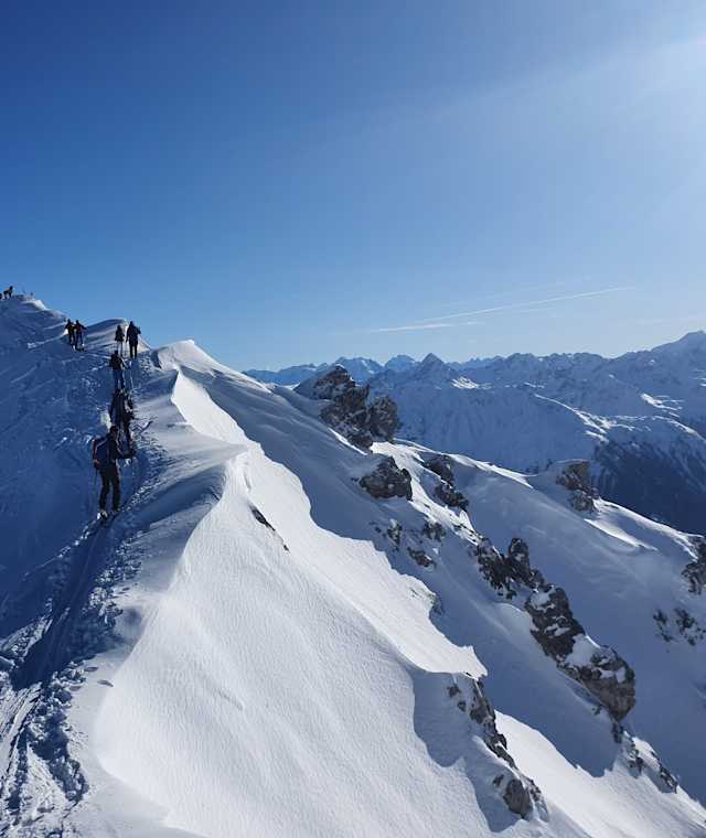 Traumhaft schöner Gipfel - das Bühelenhorn