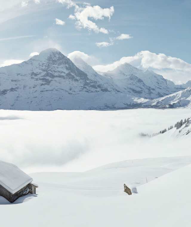 Winterwanderung von der Bussalp nach Bort