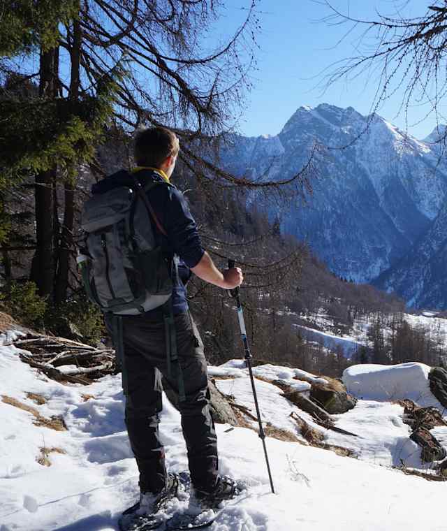 Schneeschuhtour Campo Vallemaggia