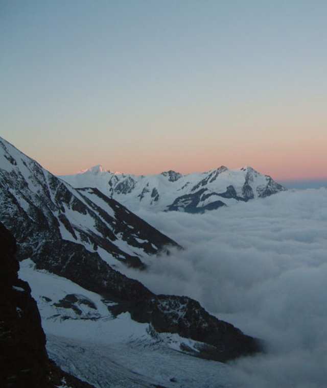 Morgenstimmung auf der Casatihütte