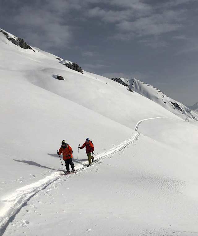 Vom Strelapass zum Chörbschhorn