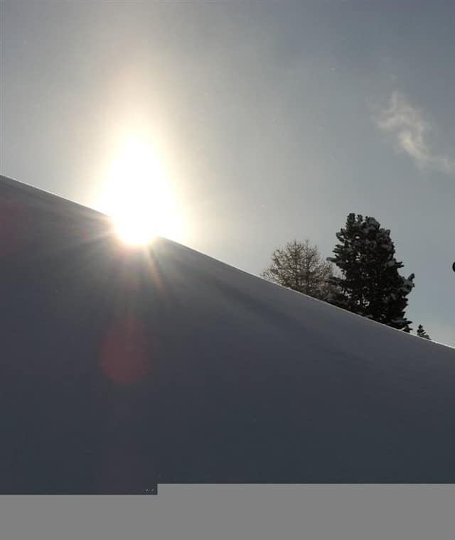 Skitour im Skigebiet Watles