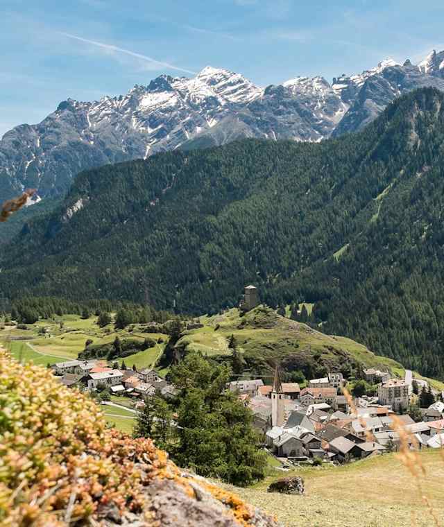 Das Engadiner Dorf Ardez