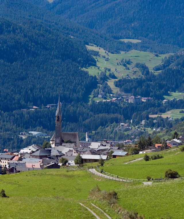 Das Engadiner Dorf Sent