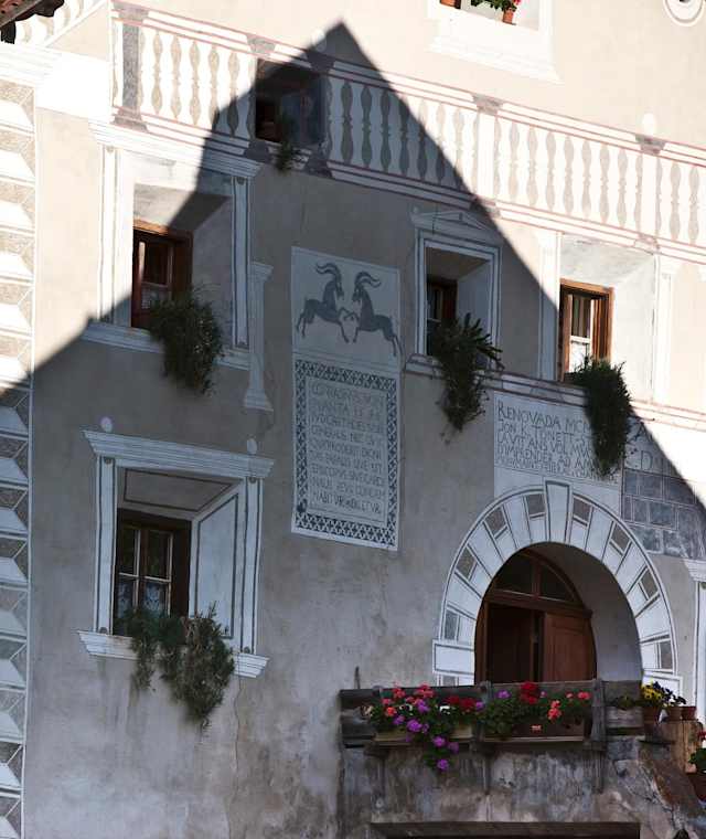 Das Engadinerdorf Ardez