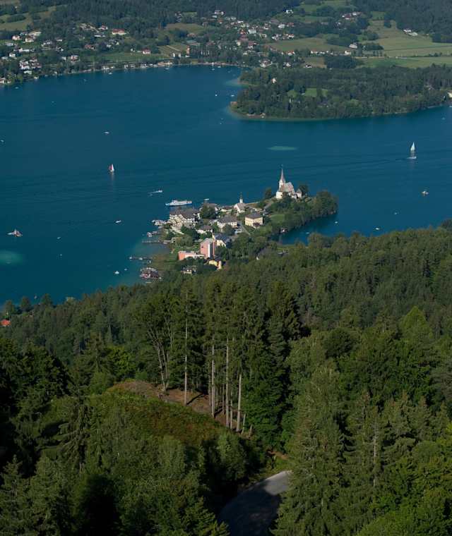 Die Sicht vom Pyramidenkogel