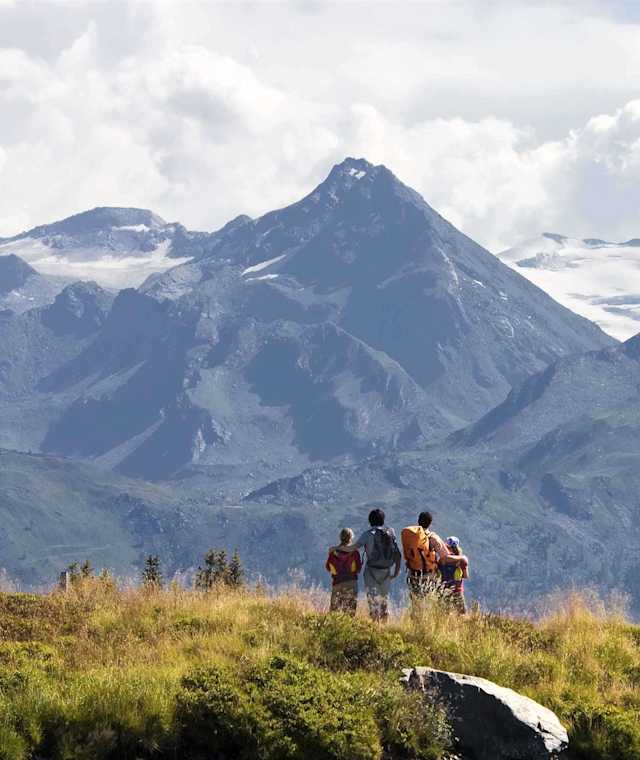 Fantastische Ausblicke auf die Hohen Tauern garantiert.