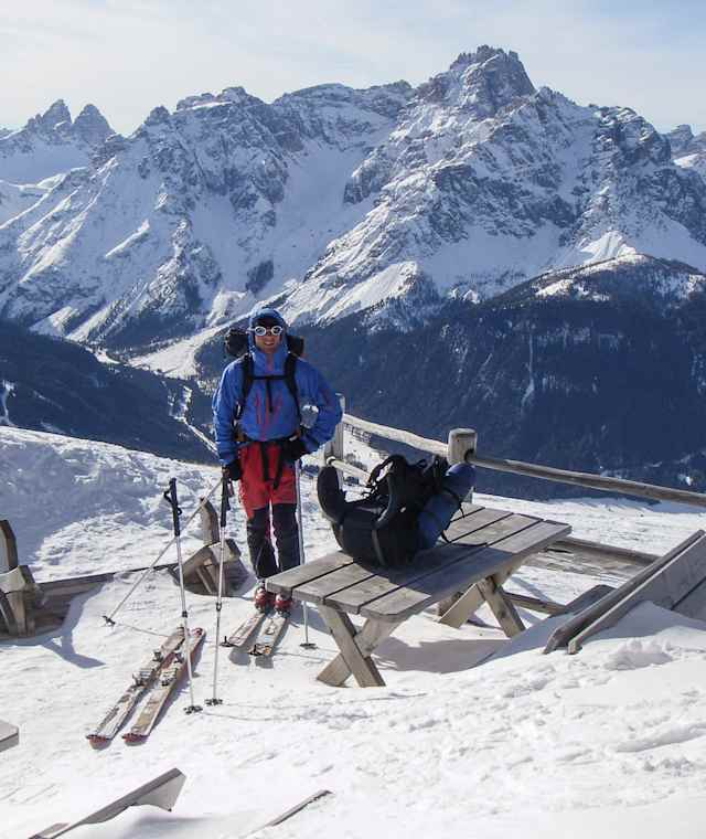 Die längste Tour - die Skiüberschreitung Karnischer Hauptkamm von Sillian bis Plöckenpass „Fram“