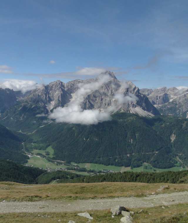 Blick in die Sextner Dolomiten