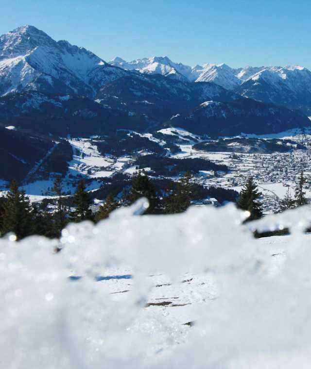 Blick auf Reutte