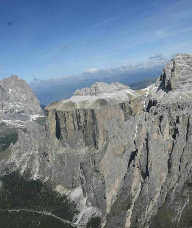 Piz Ciavazes und die Val Lasties in der Sellagruppe