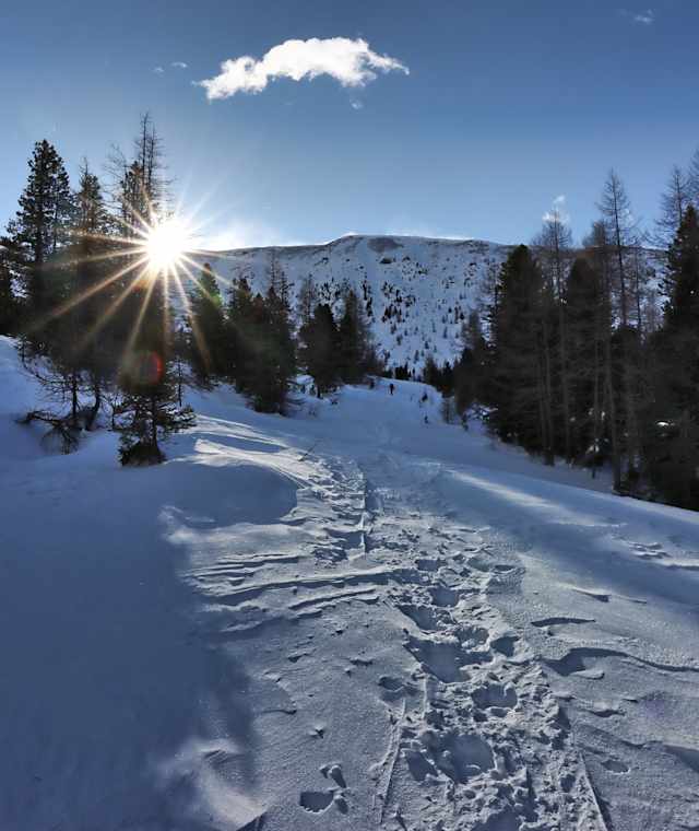 Sonnenaufgang auf der Saureggalm