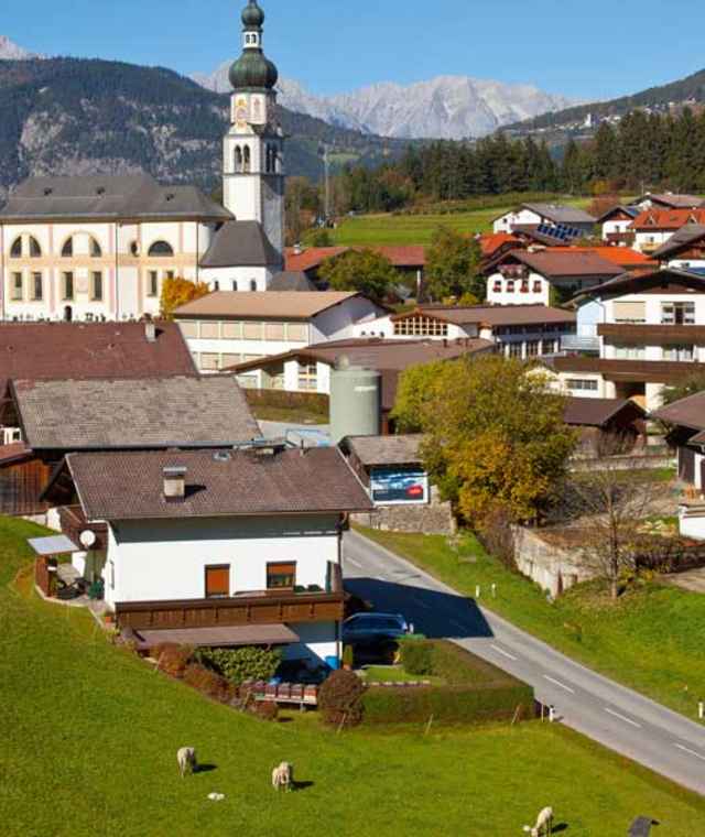 Blick auf Ranggen