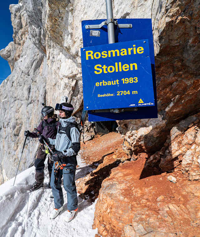Freeridetour Edelgrieß, Schwadrinn - Rosmariestollen