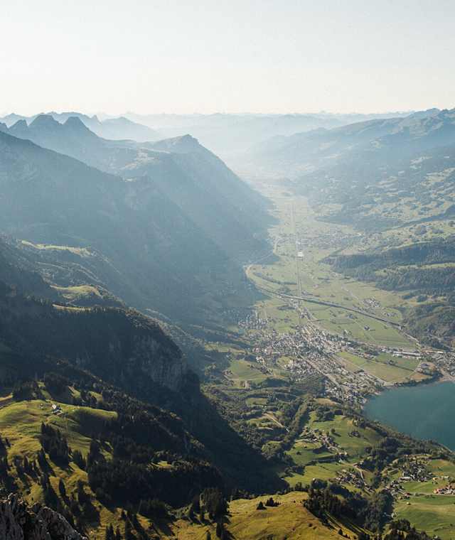 Blick auf den Walensee