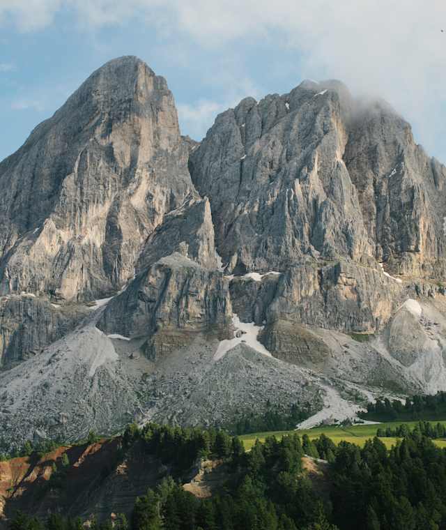 Blick auf den Peiterlkofel