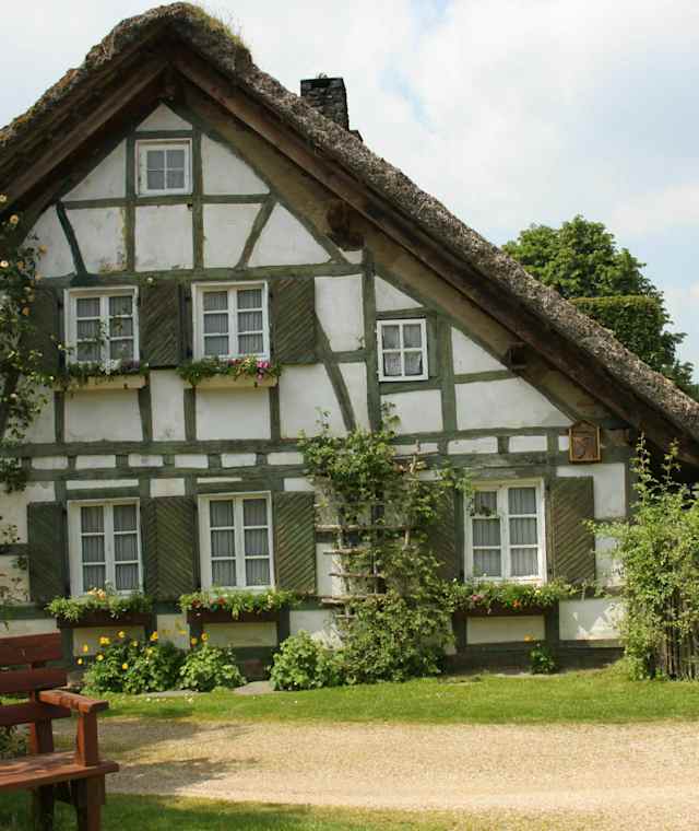 Fachwerkhaus in Monschau 