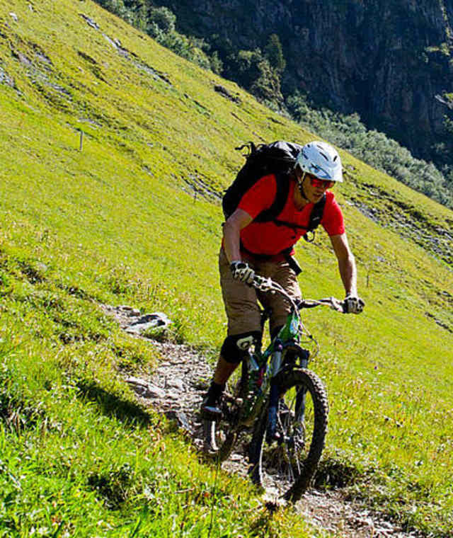 Auf dem Rückweg ins Tal