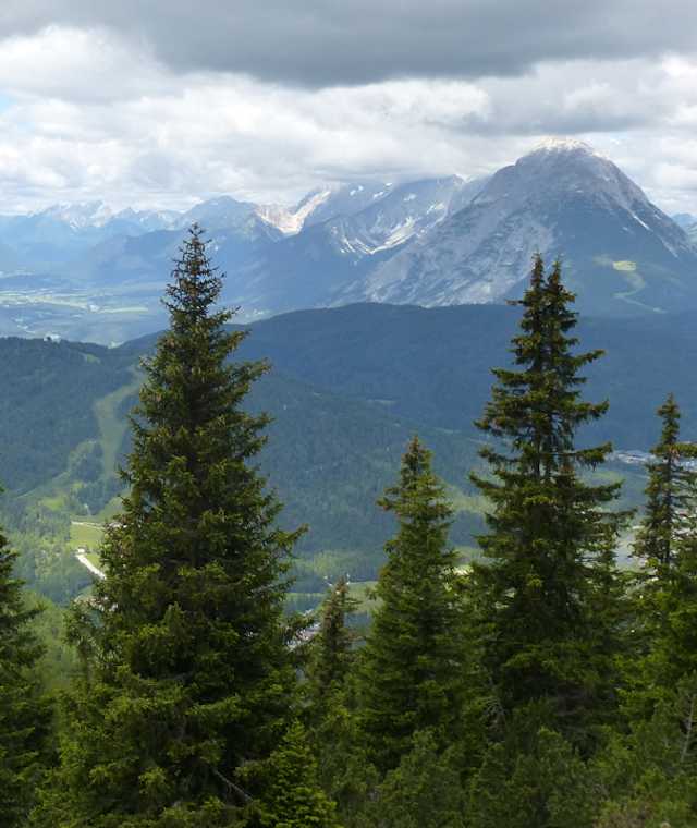 Aussicht auf das Seefelder Plateau