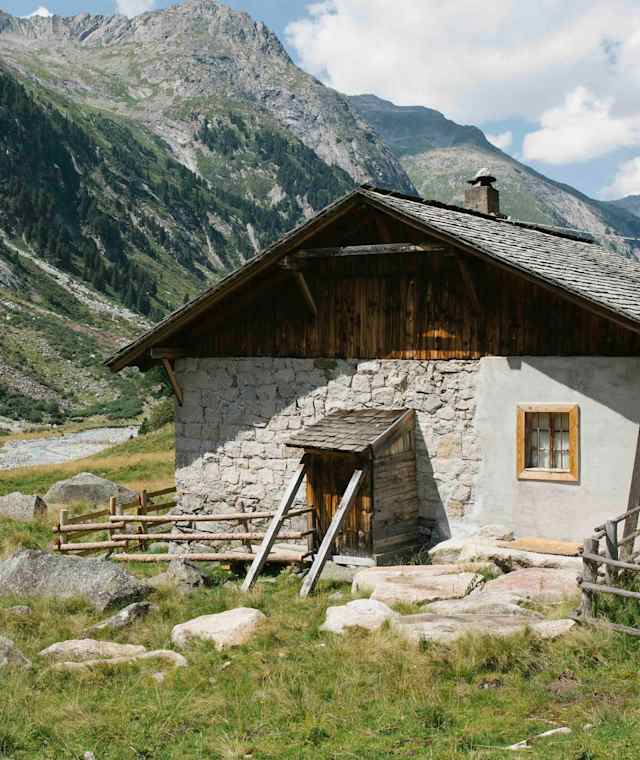 Die Innerkeesalm im Krimmler Achental