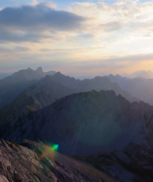 Wolkenstimmung im Karwendel