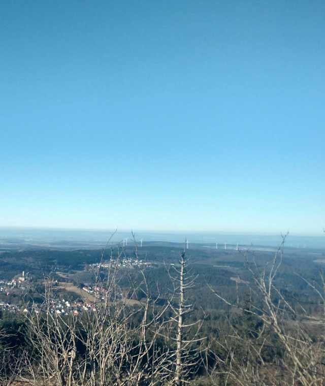 Wahnsinnsaussicht vom Feldbergipfel 