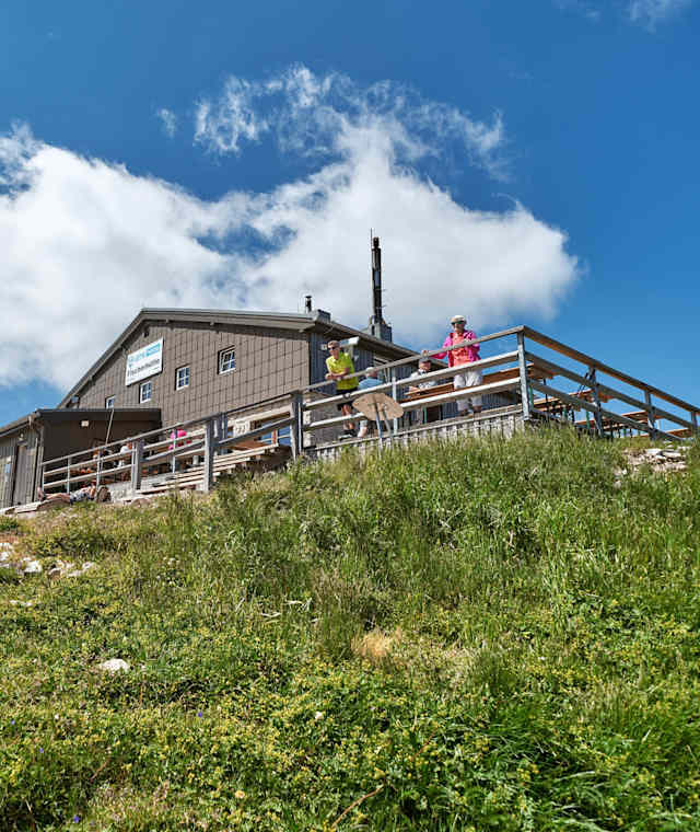 Die Fischerhütte am Schneeberg