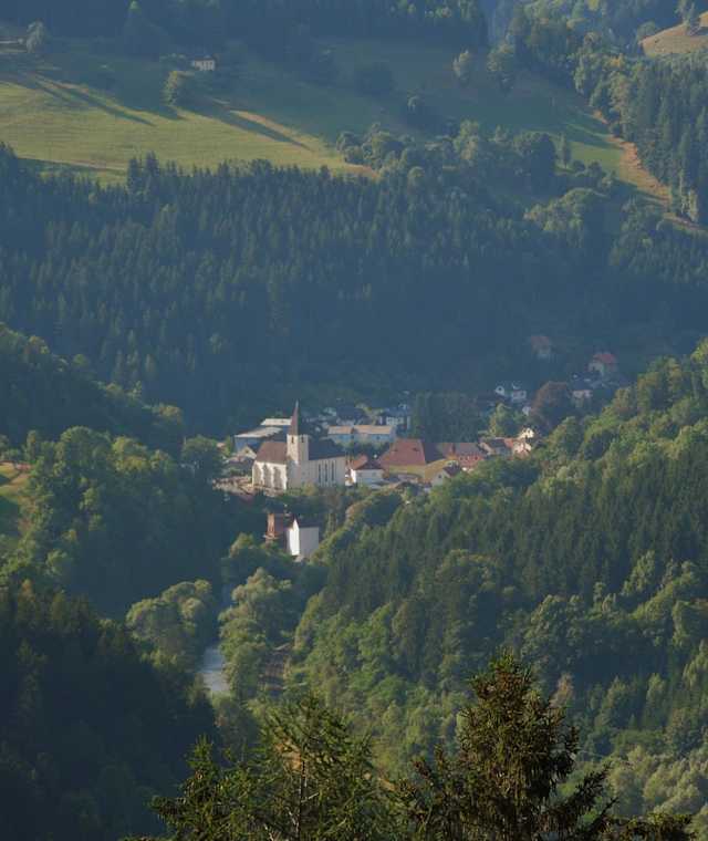 Blick auf St Gertraud
