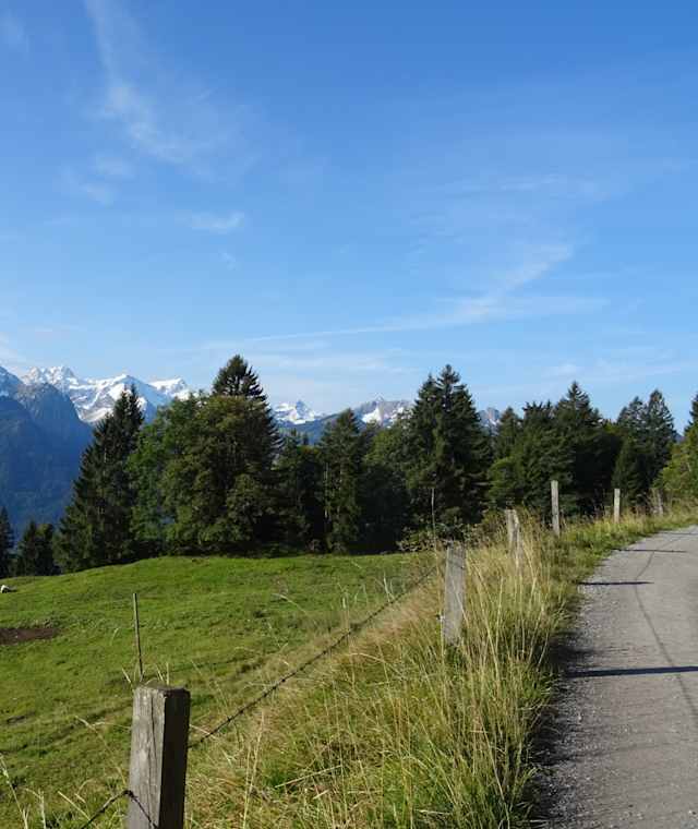 Auf dem Alpweg unterwegs Richtung Tiefenseesattel