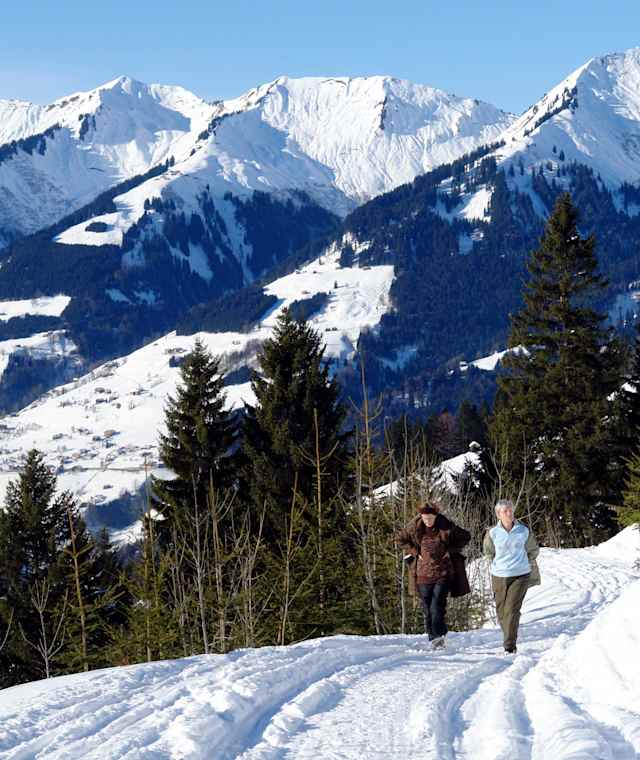 Richtung Guggernülli im Großen Walsertal
