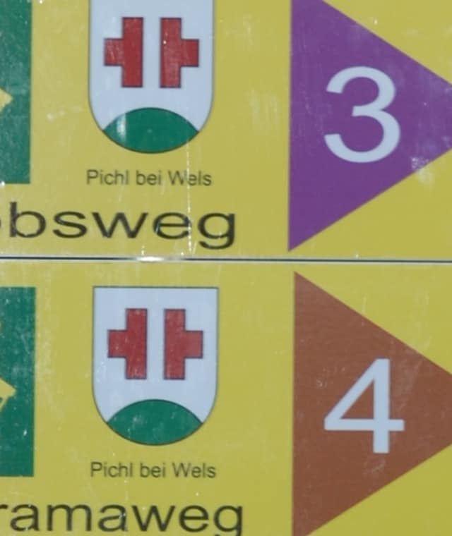 Wegweiser Jakobsweg, Panoramaweg