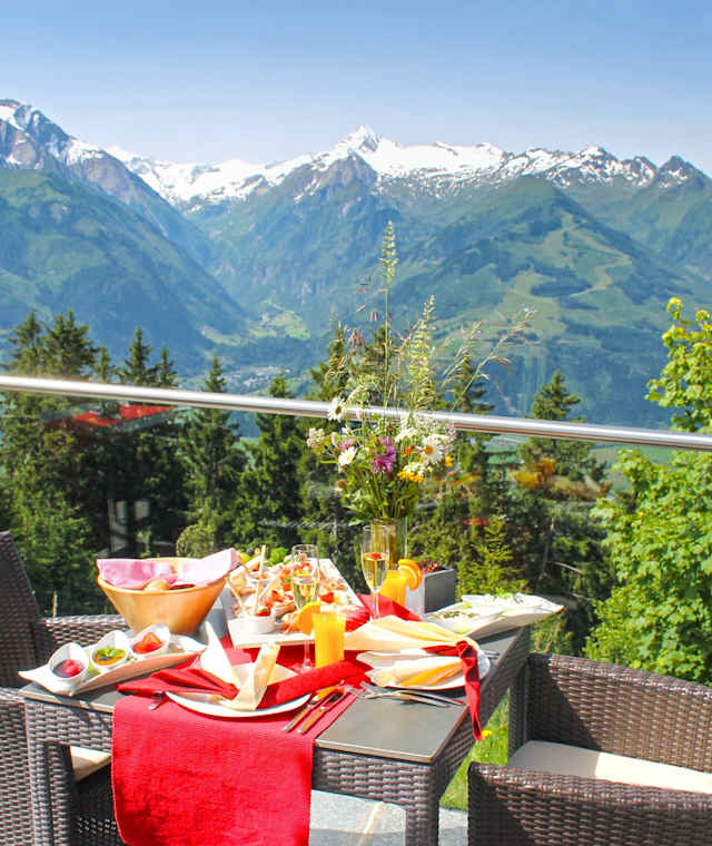Genießen mit einem traumhaften Panorama