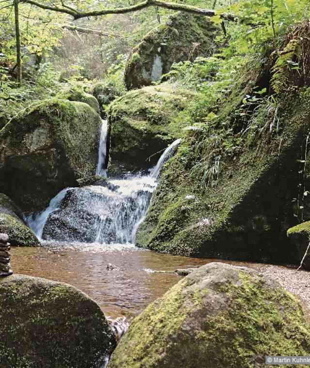 In der Gertelbachschlucht.