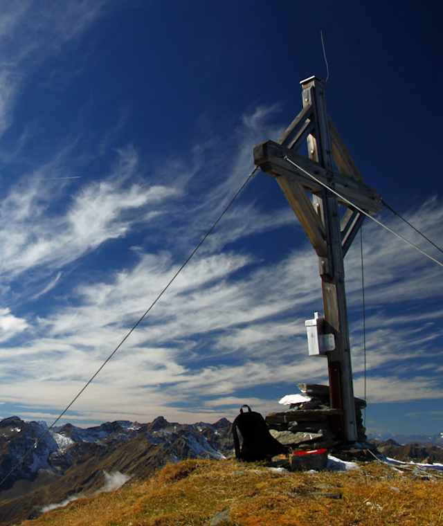 Gipfelkreuz Seejoch