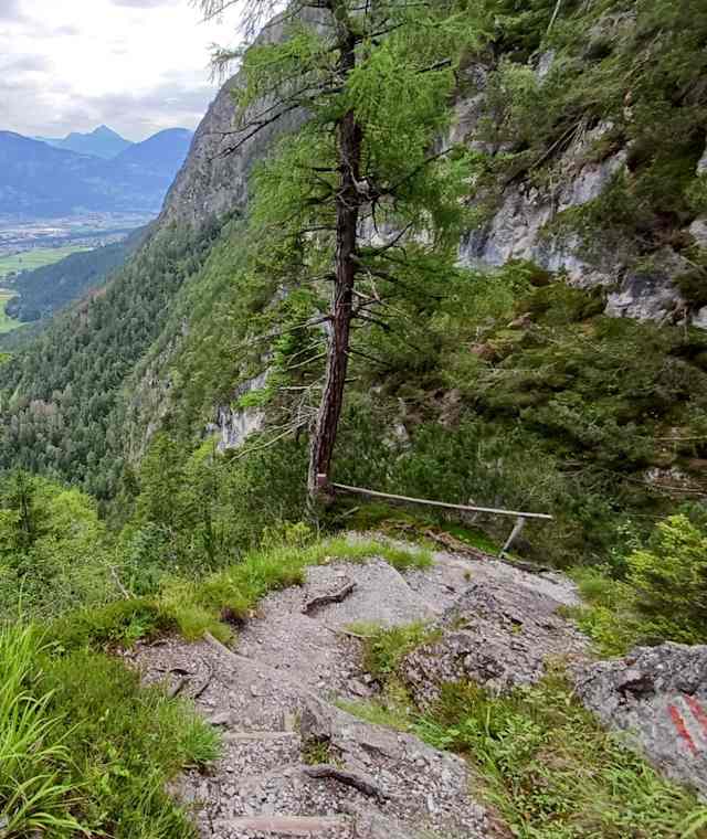 Goggsteig oberhalb von Lienz